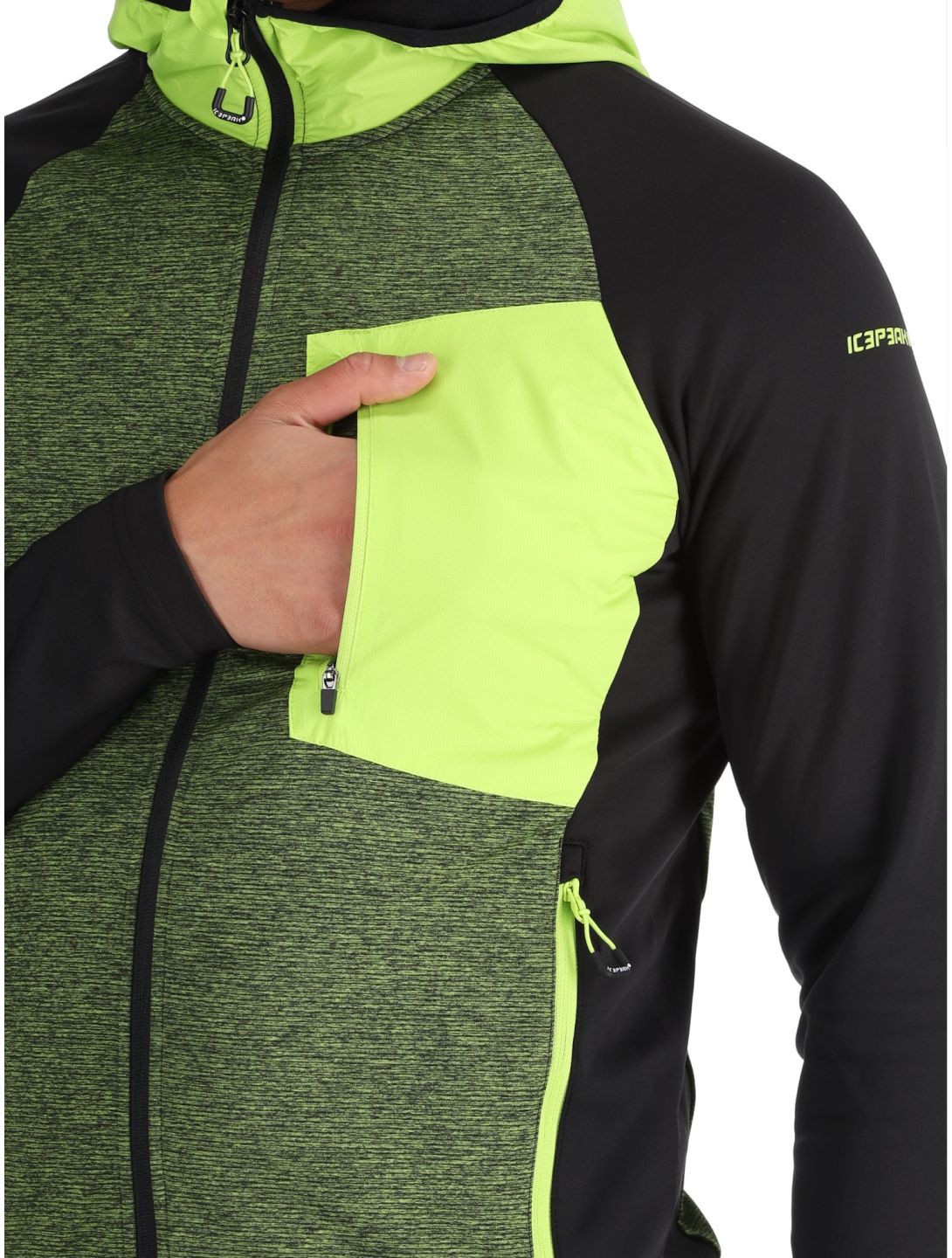 Icepeak, Doerun EA Vest heren Light Green Groen 