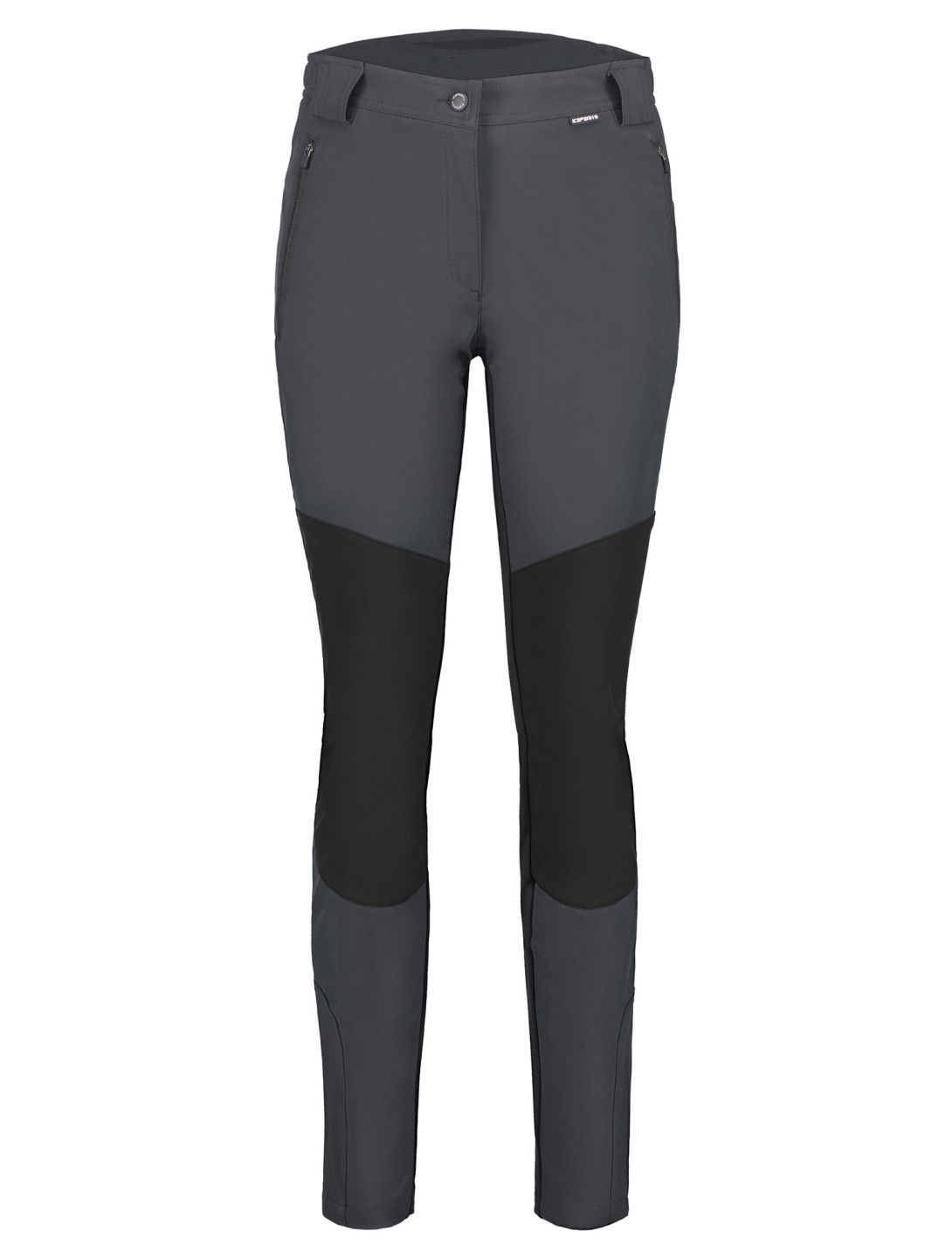 Icepeak, Doral softshell skibroek dames Anthracite grijs 