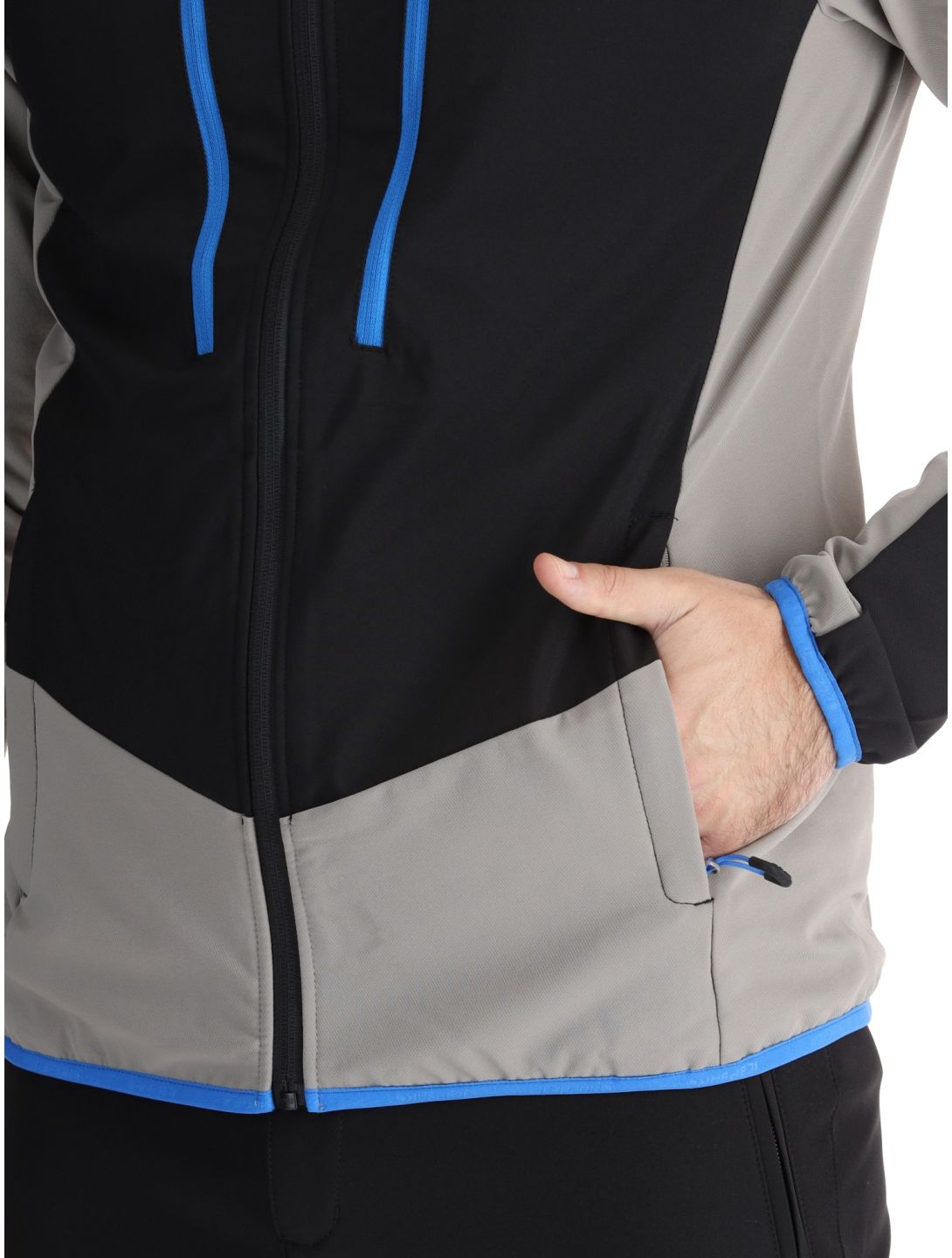 Icepeak, Durham AC Softshell jas heren Grey Grijs 