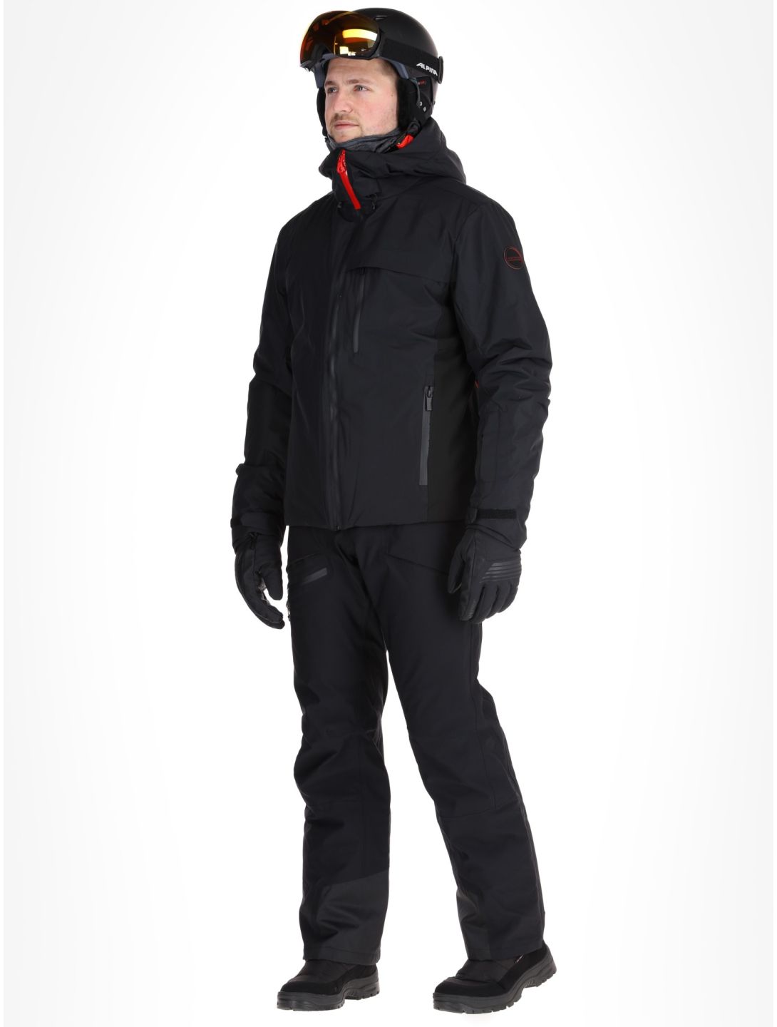 Icepeak, Easton AA Jas gevoerd heren Black Zwart 