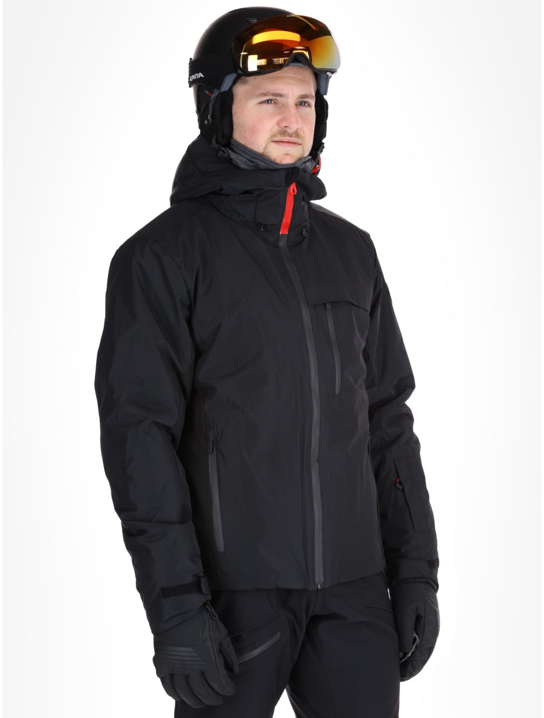 Icepeak, Easton AA Jas gevoerd heren Black Zwart 