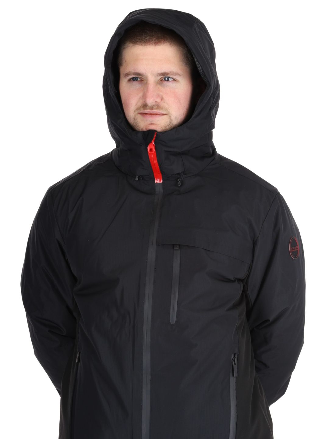 Icepeak, Easton AA Jas gevoerd heren Black Zwart 