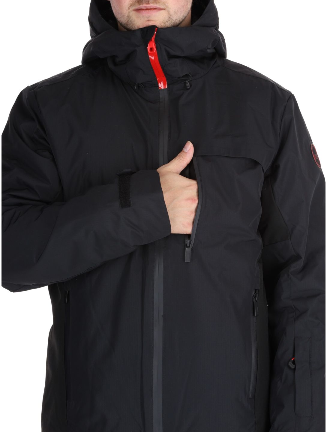 Icepeak, Easton AA Jas gevoerd heren Black Zwart 