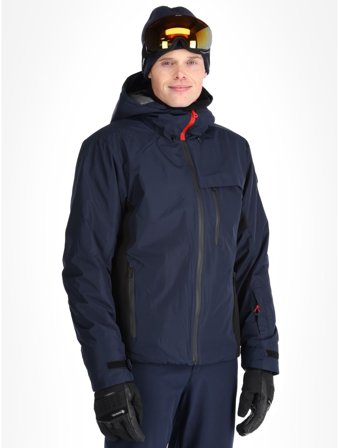 Icepeak, Easton AA Jas gevoerd heren Dark Blue Blauw 