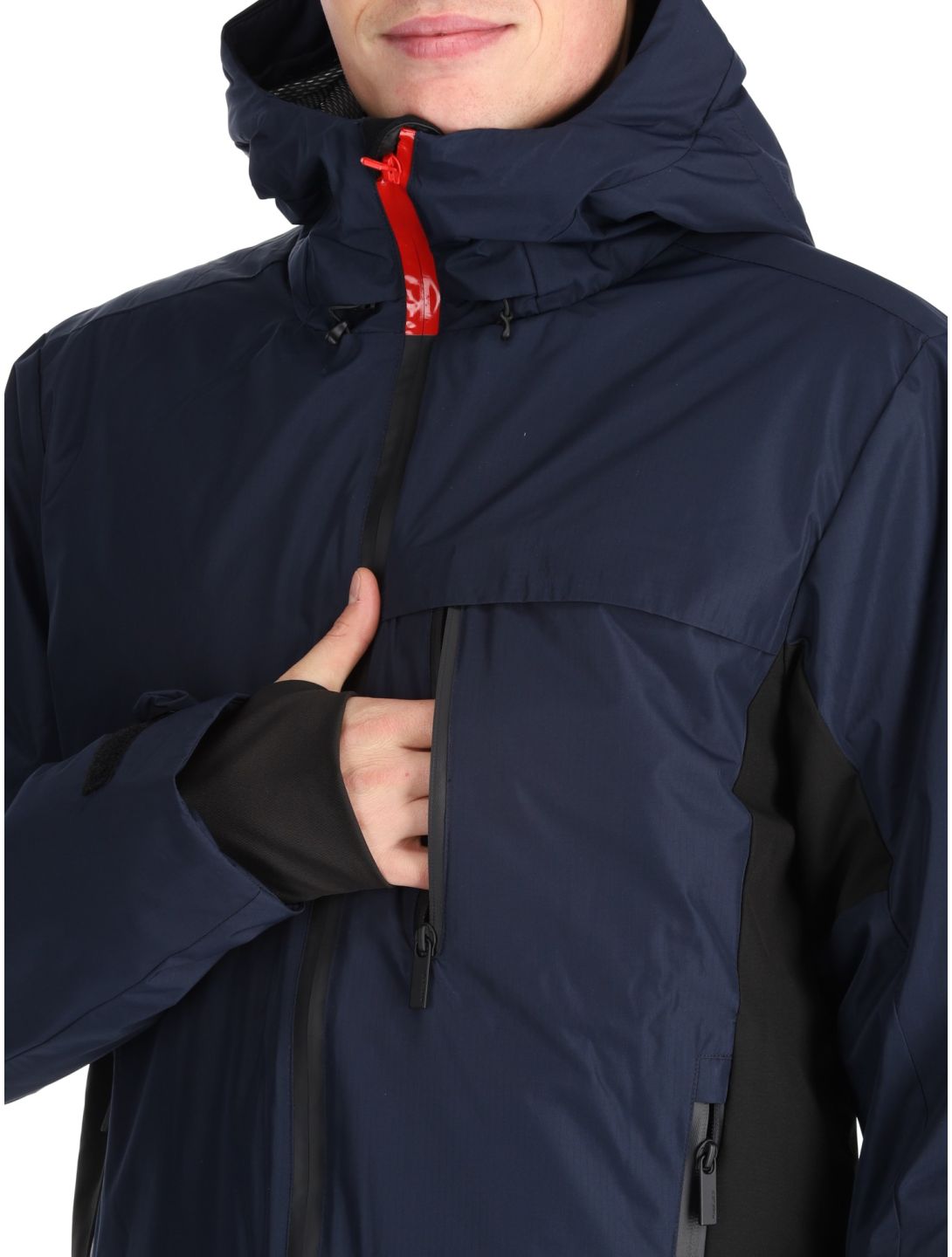 Icepeak, Easton AA Jas gevoerd heren Dark Blue Blauw 