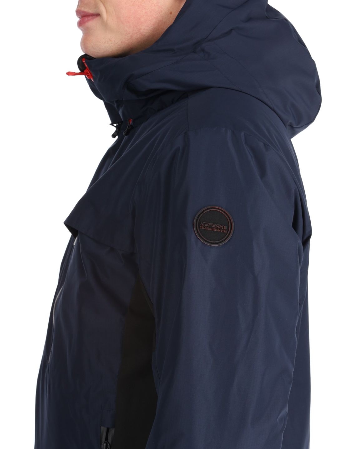 Icepeak, Easton AA Jas gevoerd heren Dark Blue Blauw 