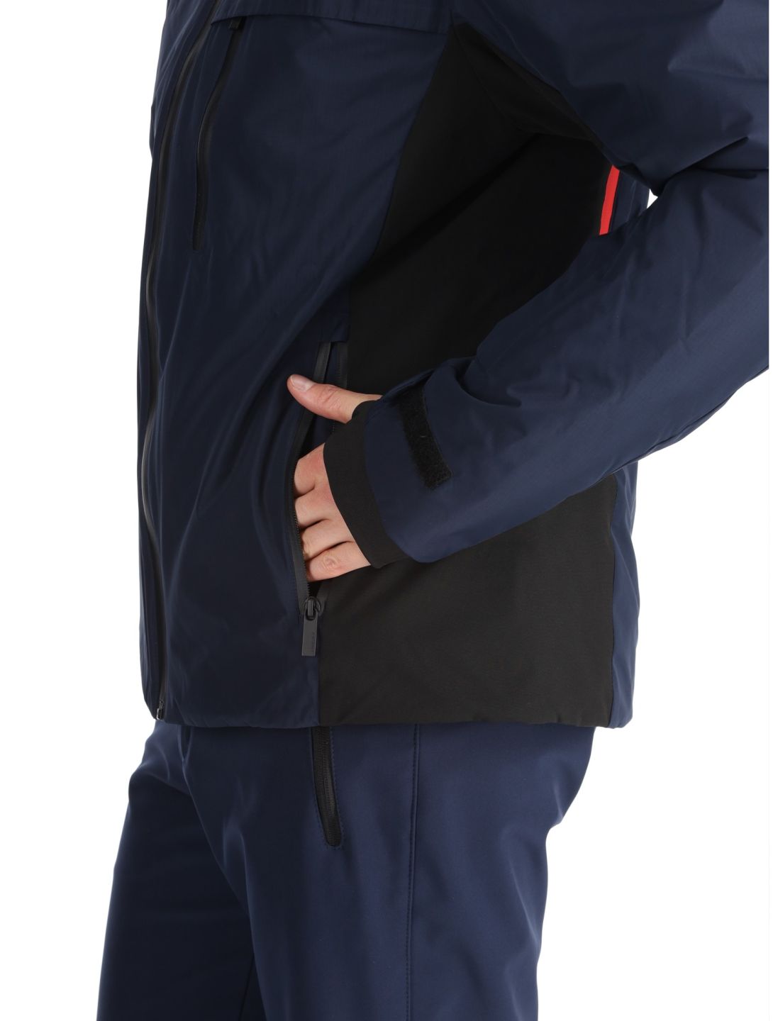 Icepeak, Easton AA Jas gevoerd heren Dark Blue Blauw 