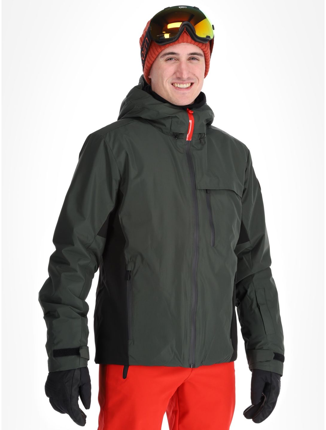 Icepeak, Easton AA Jas gevoerd heren Dark Olive Groen 