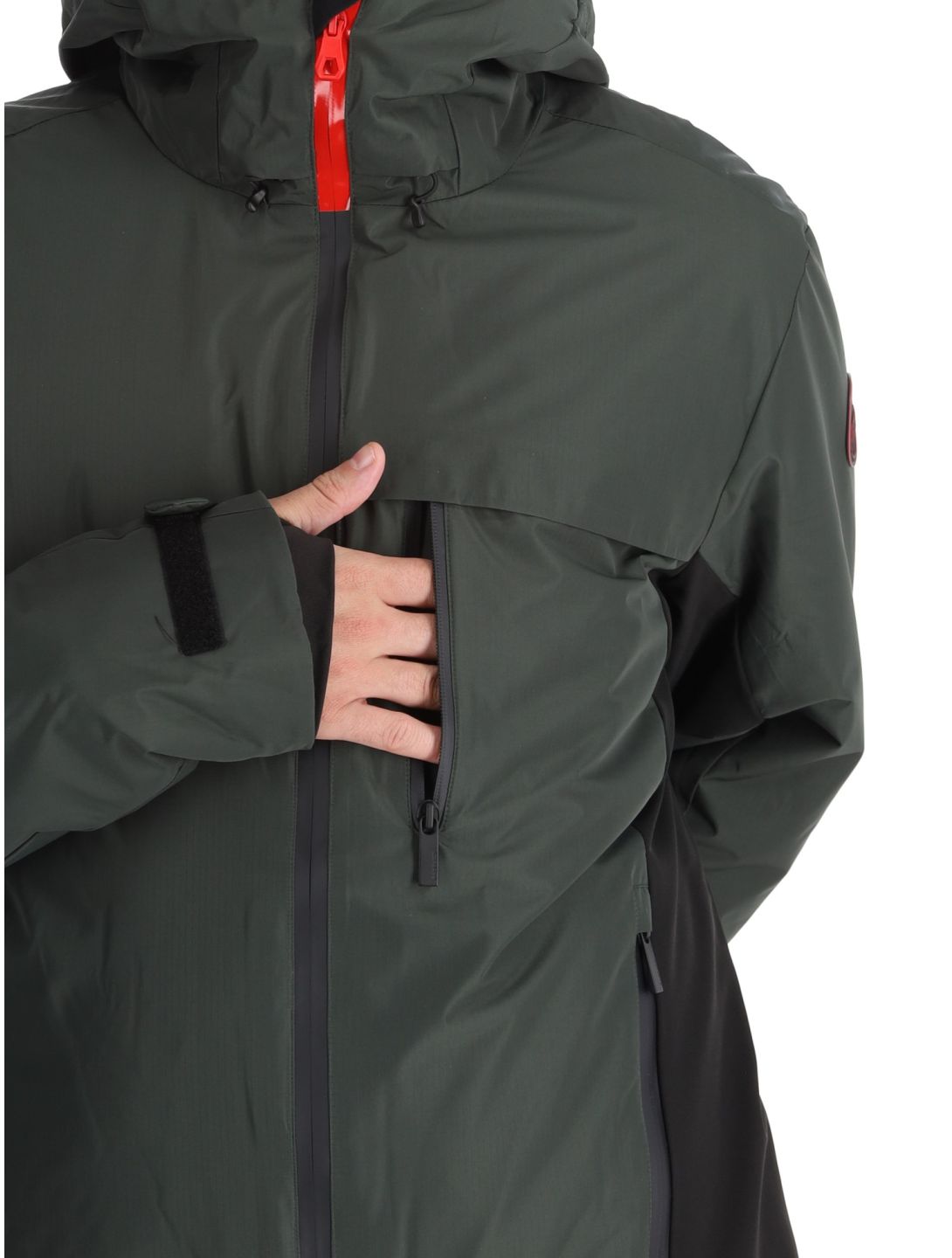 Icepeak, Easton AA Jas gevoerd heren Dark Olive Groen 