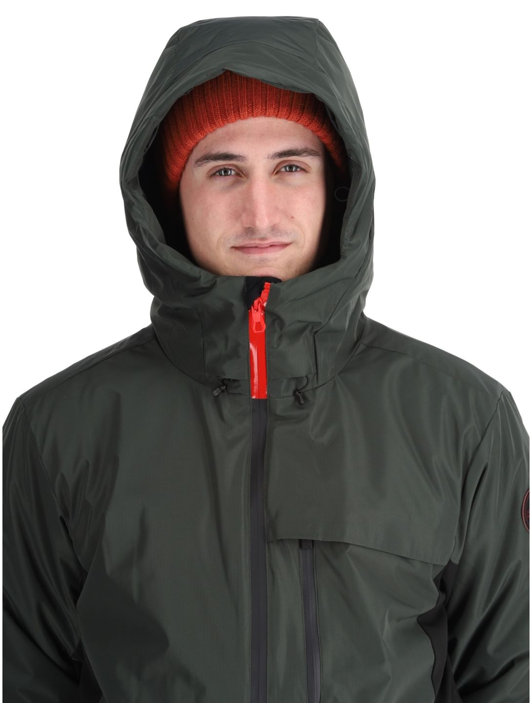 Icepeak, Easton AA Jas gevoerd heren Dark Olive Groen 