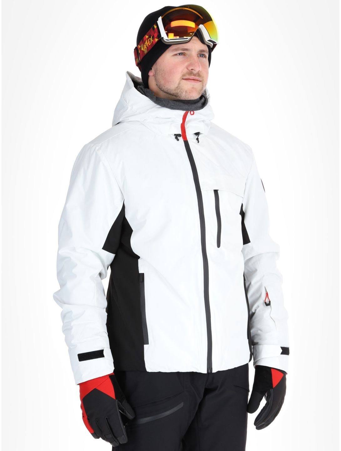 Icepeak, Easton AA Jas gevoerd heren Natural White Wit 