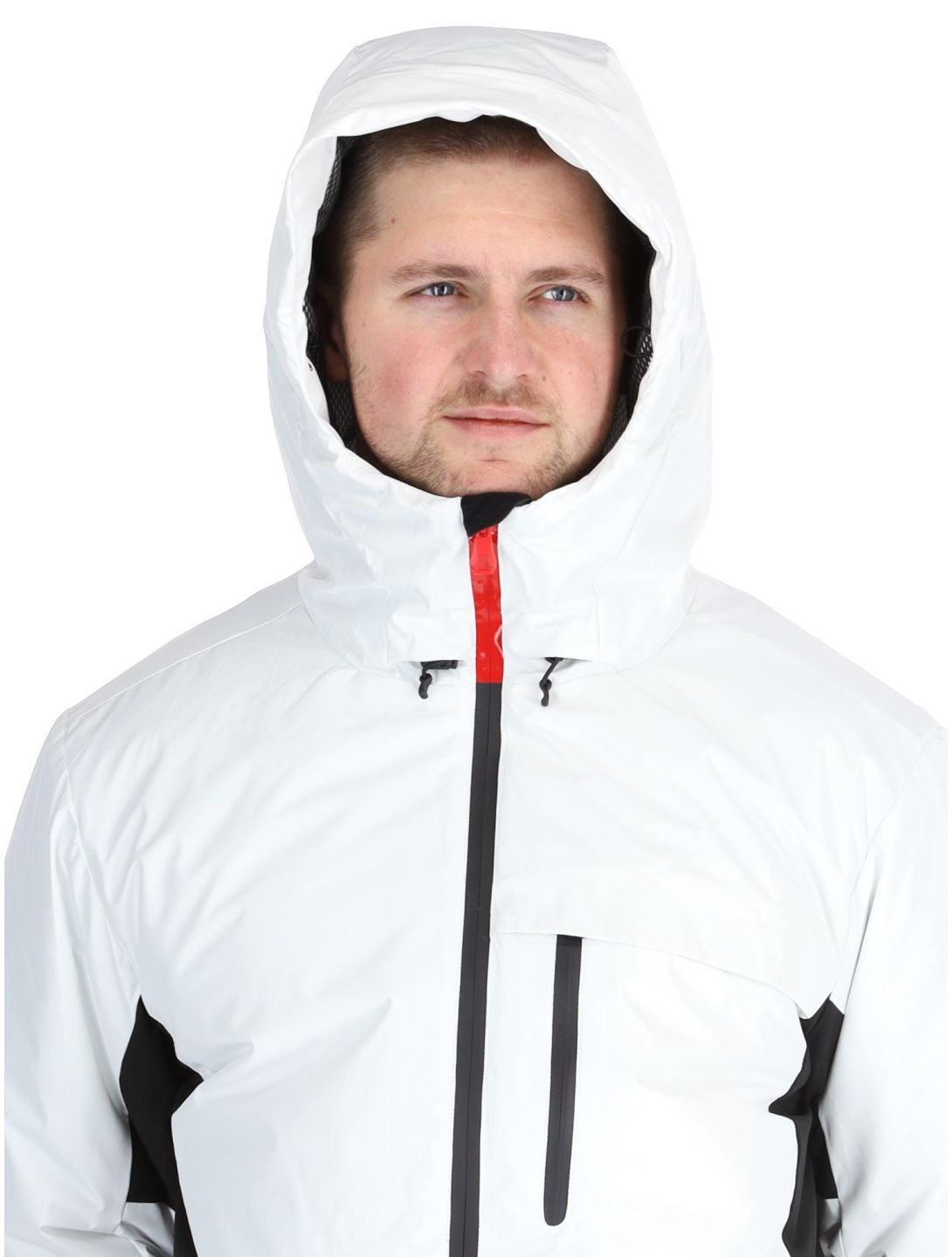 Icepeak, Easton AA Jas gevoerd heren Natural White Wit 