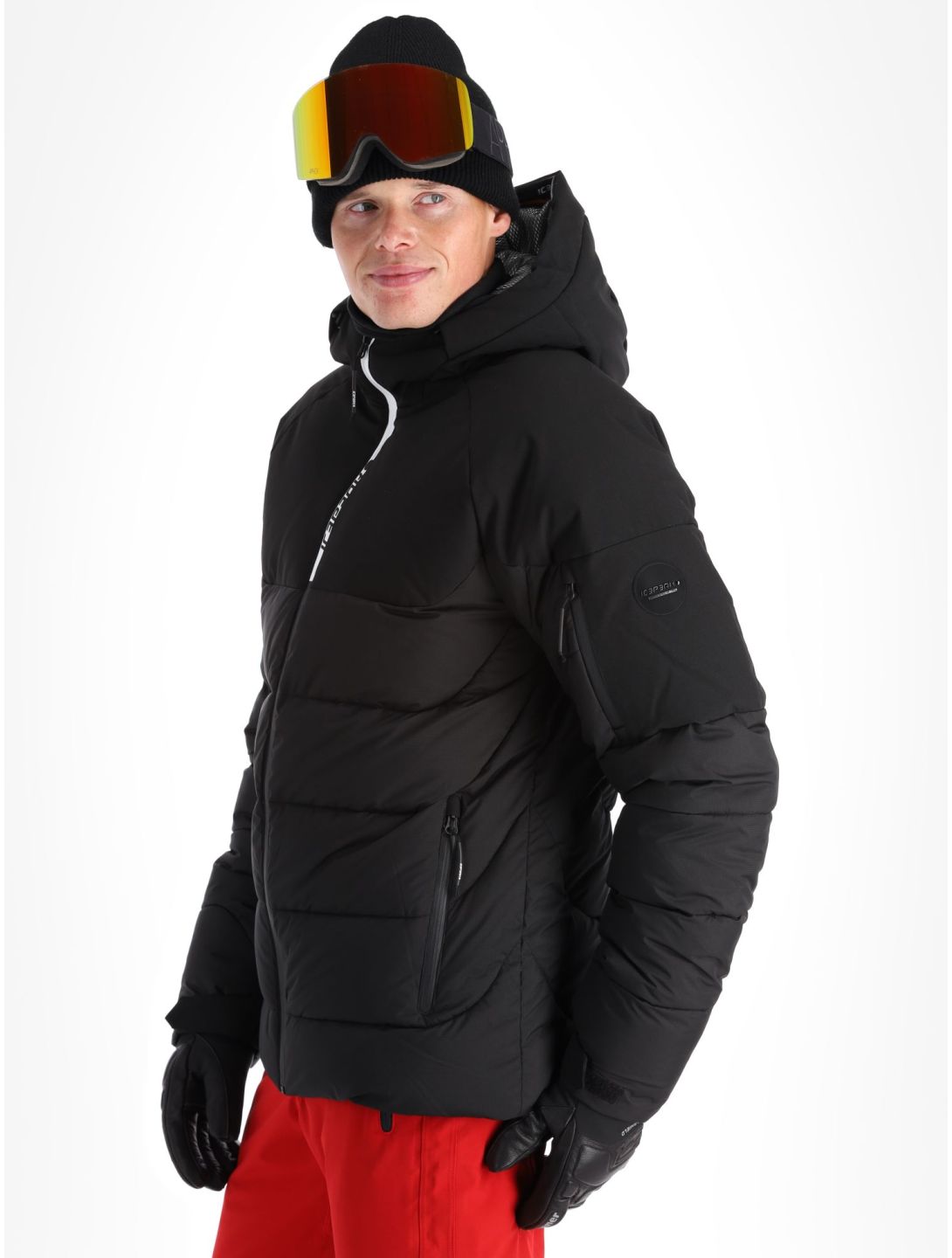 Icepeak, Edgerton ski-jas heren Black zwart 