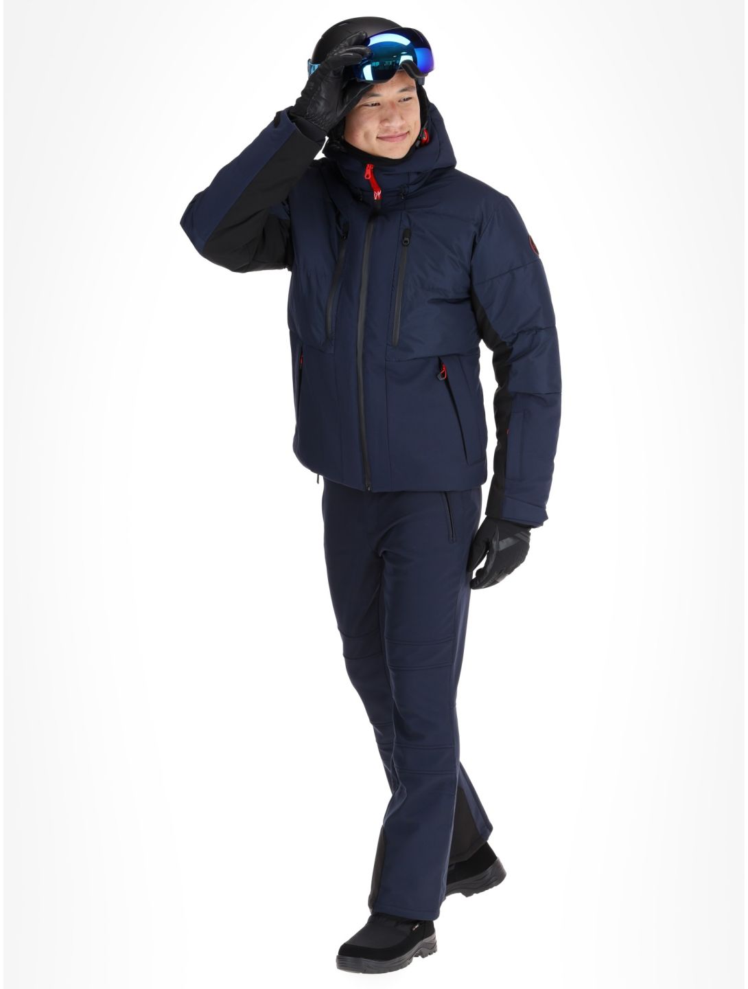 Icepeak, Edgerton AA Jas gevoerd heren Dark Blue Blauw 