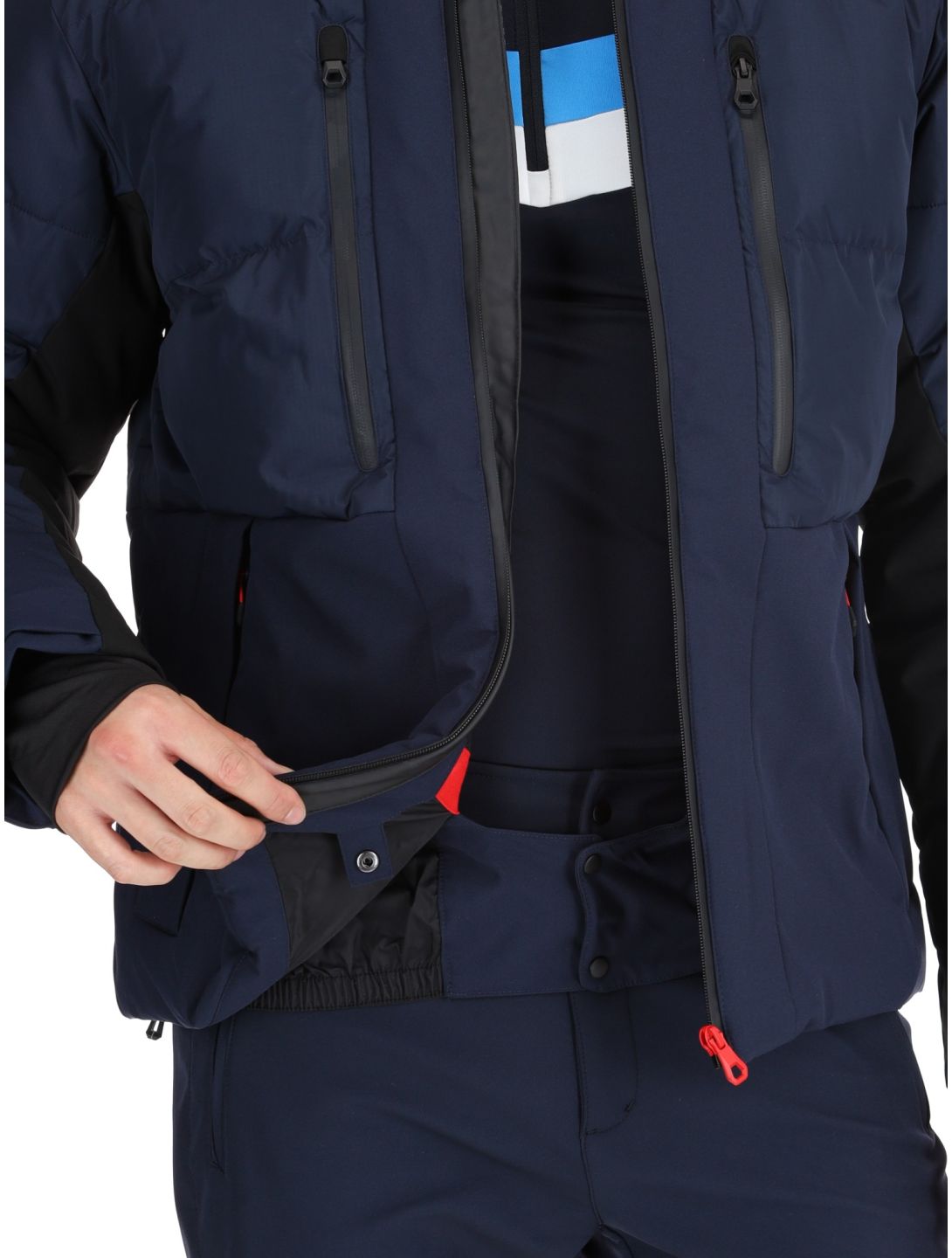 Icepeak, Edgerton AA Jas gevoerd heren Dark Blue Blauw 