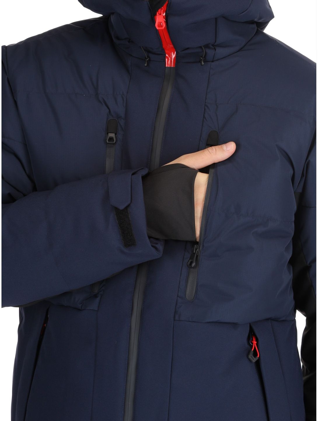 Icepeak, Edgerton AA Jas gevoerd heren Dark Blue Blauw 