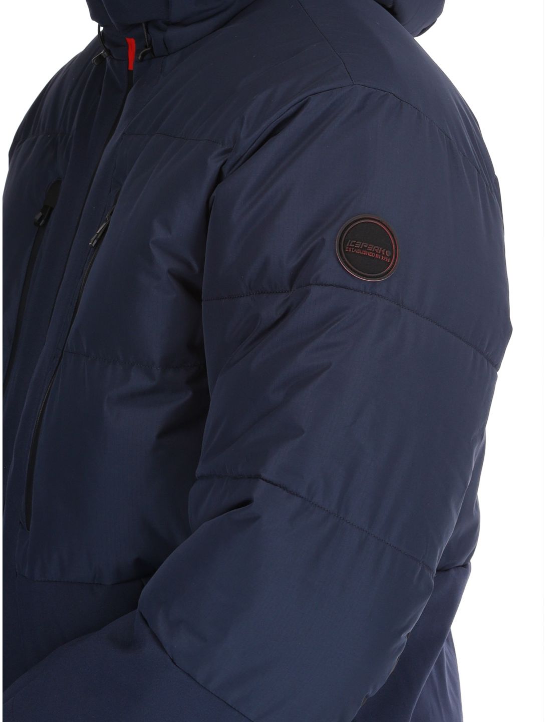 Icepeak, Edgerton AA Jas gevoerd heren Dark Blue Blauw 