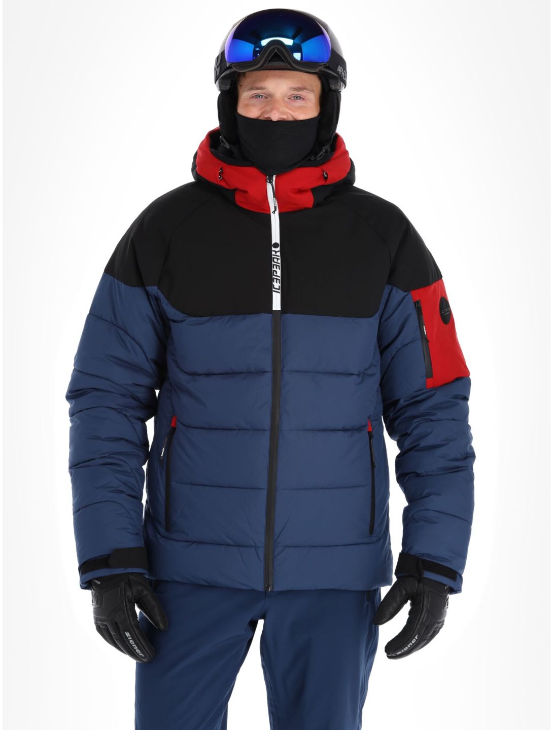 Icepeak, Edgerton ski-jas heren Dark Blue blauw, zwart 