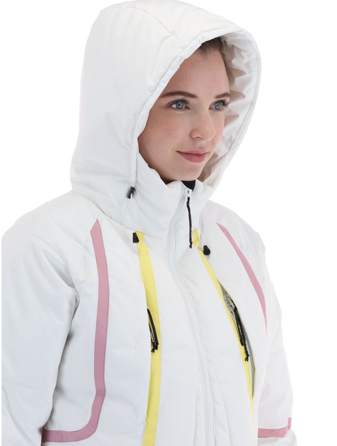 Icepeak, Egypt AA Jas gevoerd dames Optic White Wit 