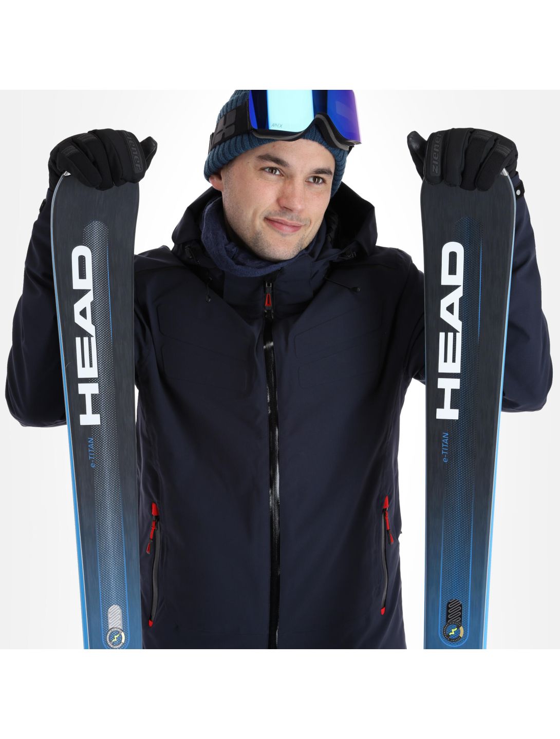 Icepeak, Eisenberg ski-jas heren dark blauw 