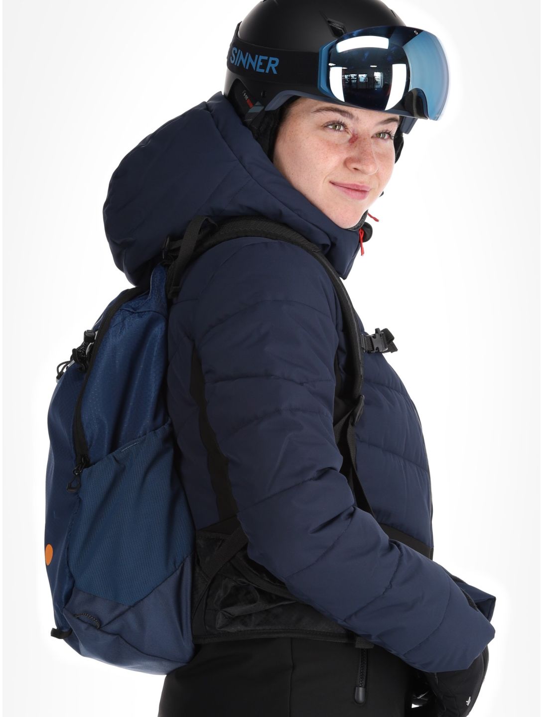 Icepeak, Electra AA Jas gevoerd dames Dark Blue Blauw 