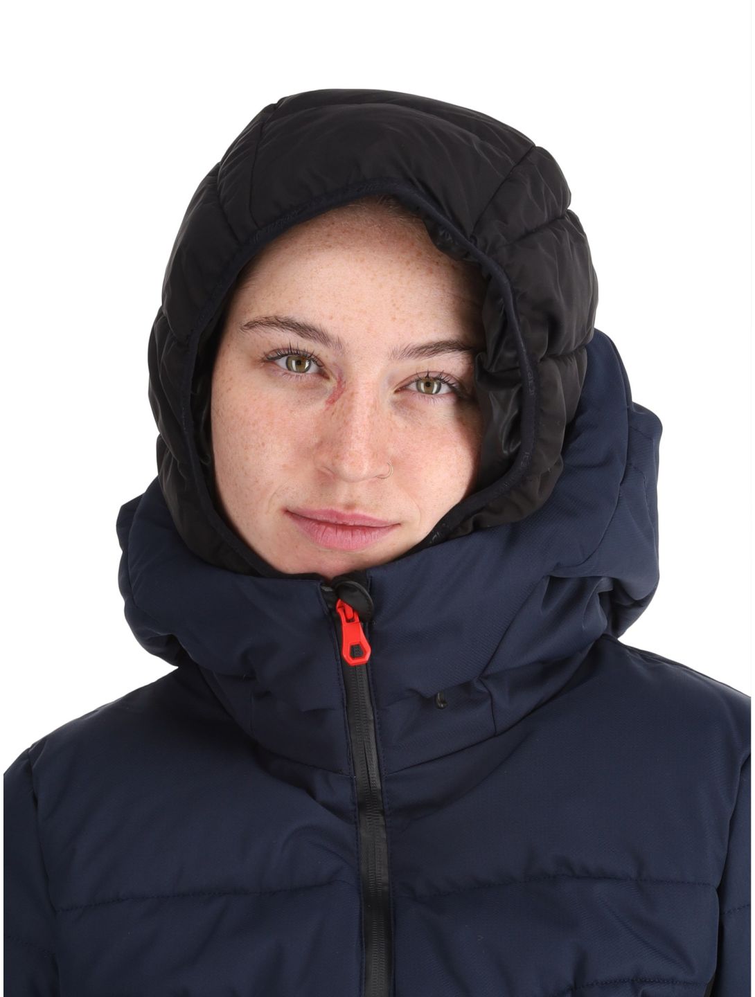 Icepeak, Electra AA Jas gevoerd dames Dark Blue Blauw 