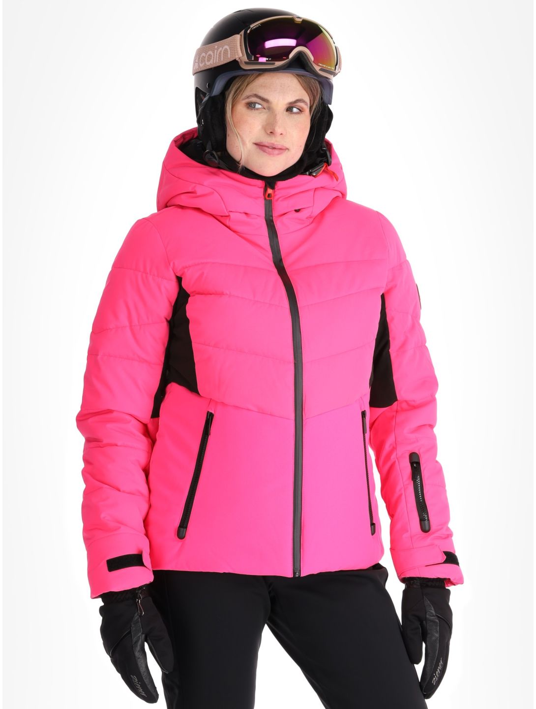 Icepeak, Electra AA Jas gevoerd dames Raspberry Rood 