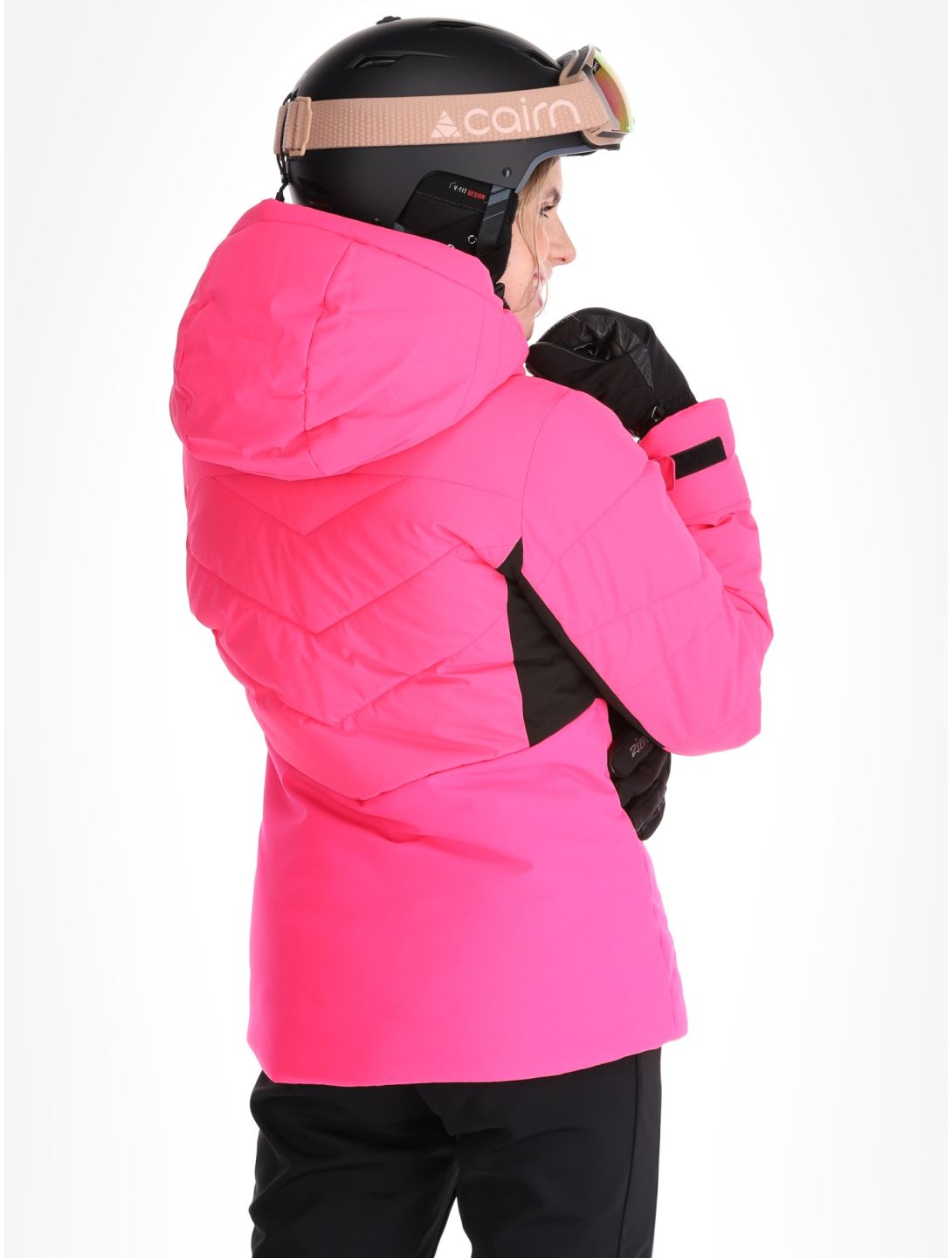 Icepeak, Electra AA Jas gevoerd dames Raspberry Rood 