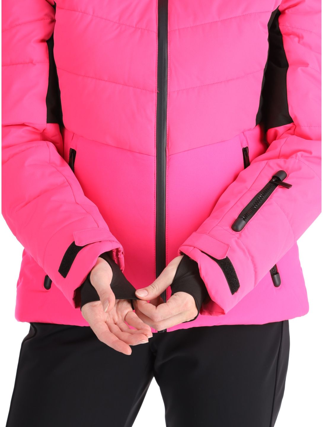 Icepeak, Electra AA Jas gevoerd dames Raspberry Rood 