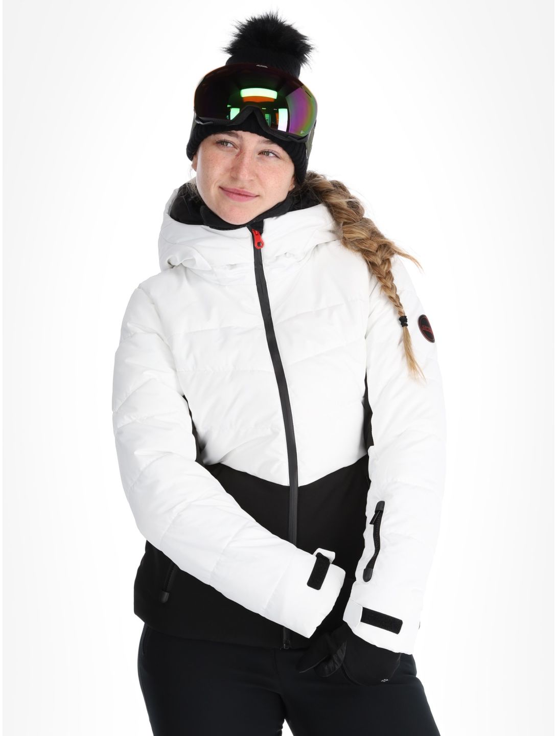 Icepeak, Electra AA Jas gevoerd dames White Wit 