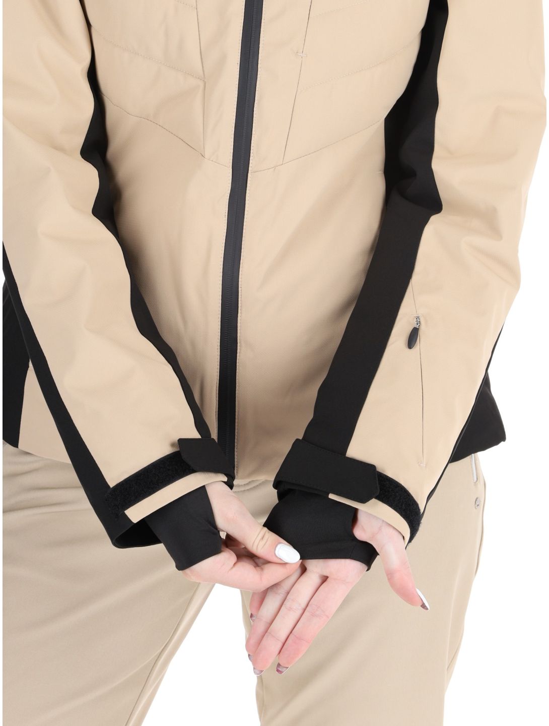 Icepeak, Eleele AA Jas gevoerd dames Beige Beige 