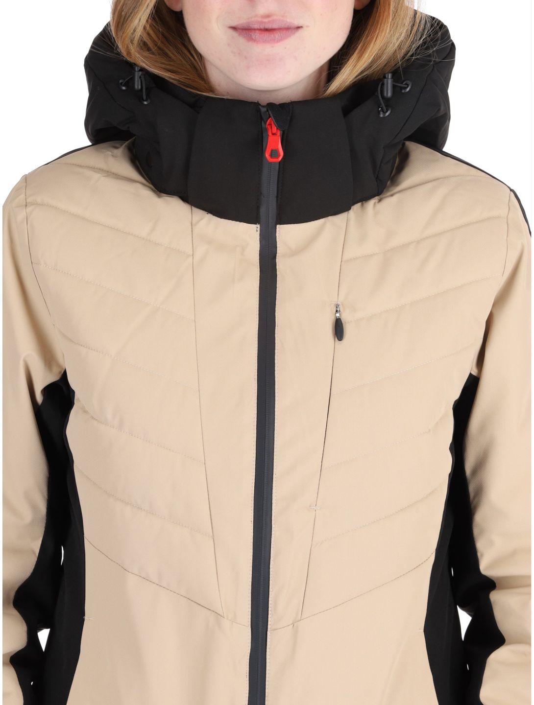 Icepeak, Eleele AA Jas gevoerd dames Beige Beige 