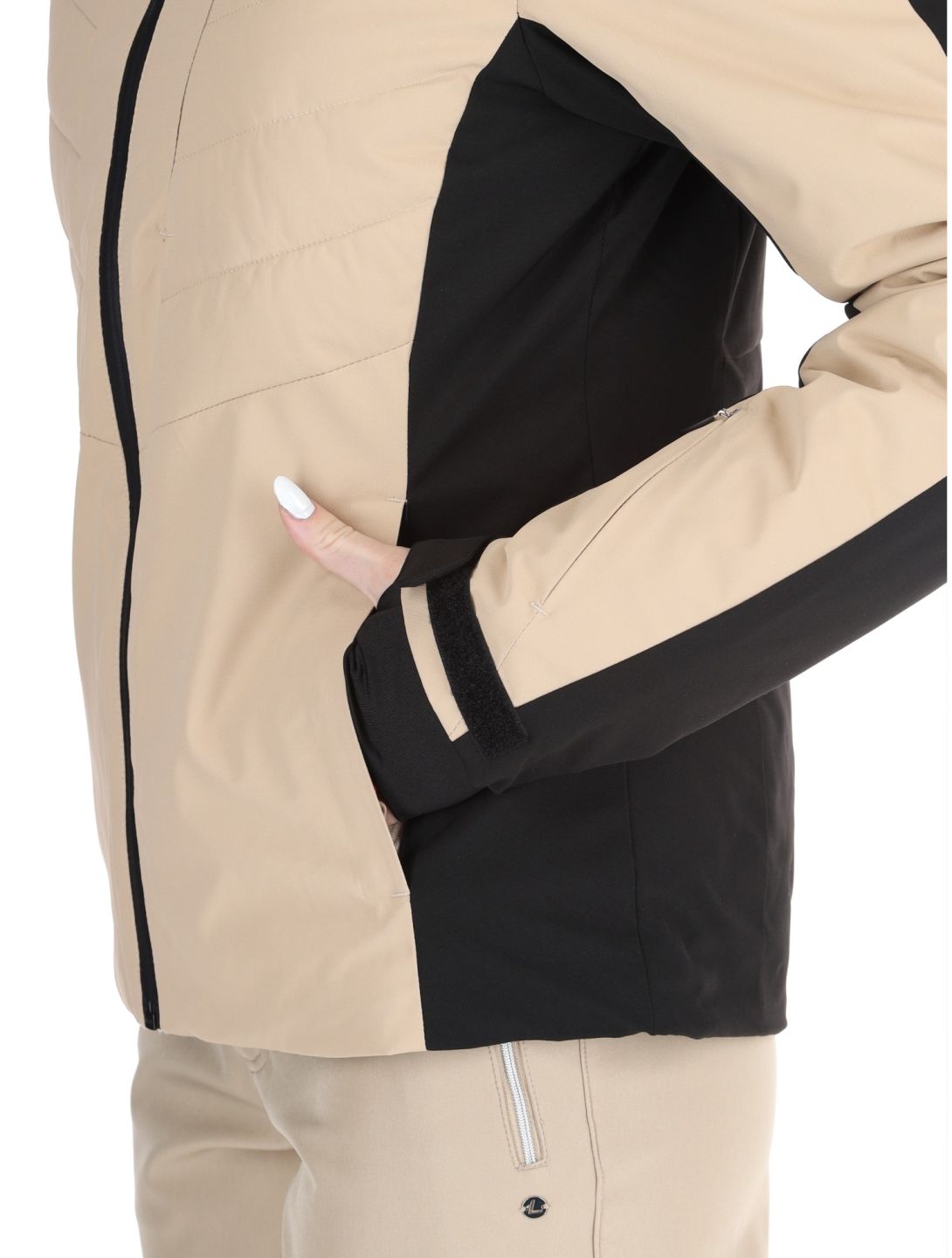 Icepeak, Eleele AA Jas gevoerd dames Beige Beige 