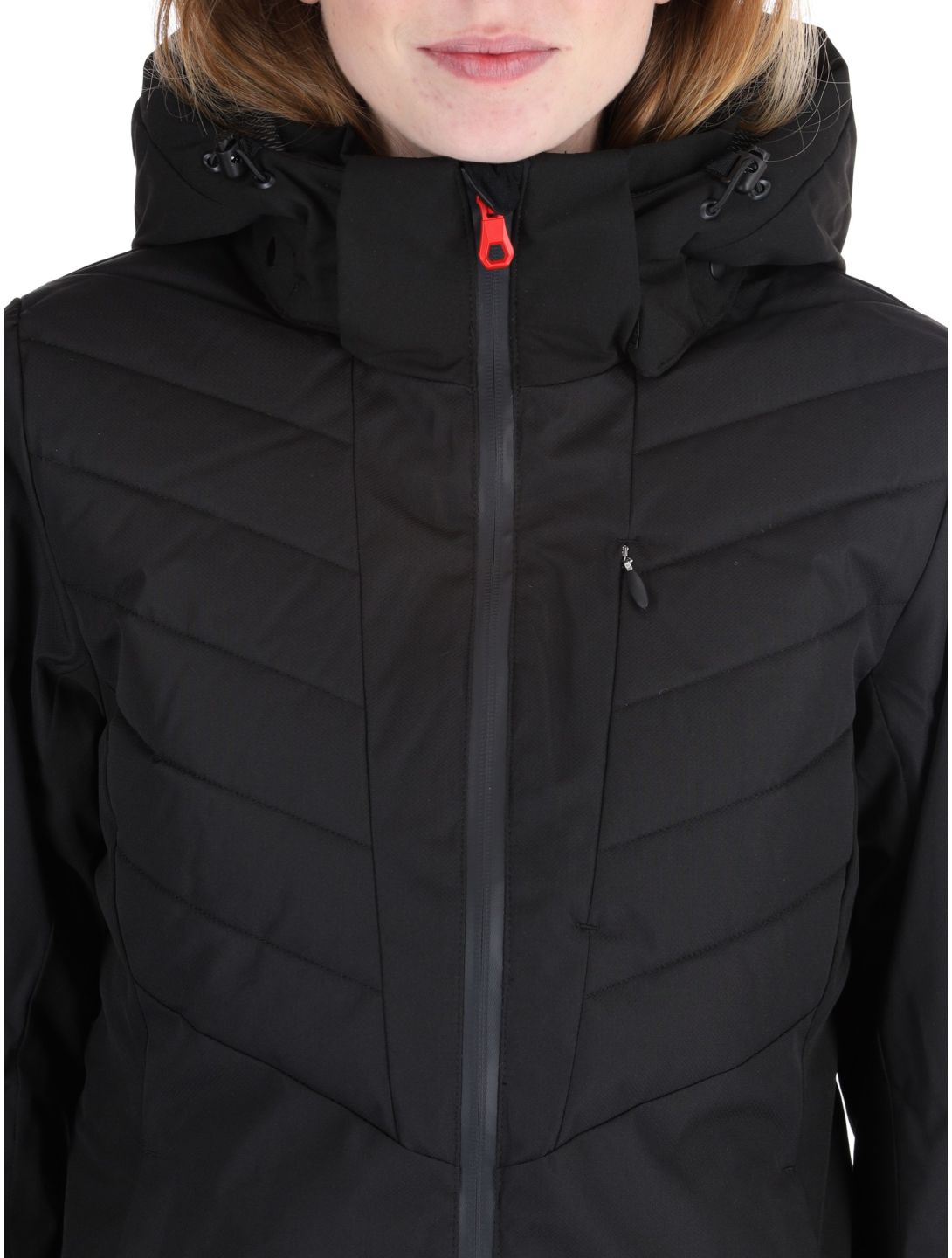 Icepeak, Eleele AA Jas gevoerd dames Black Zwart 