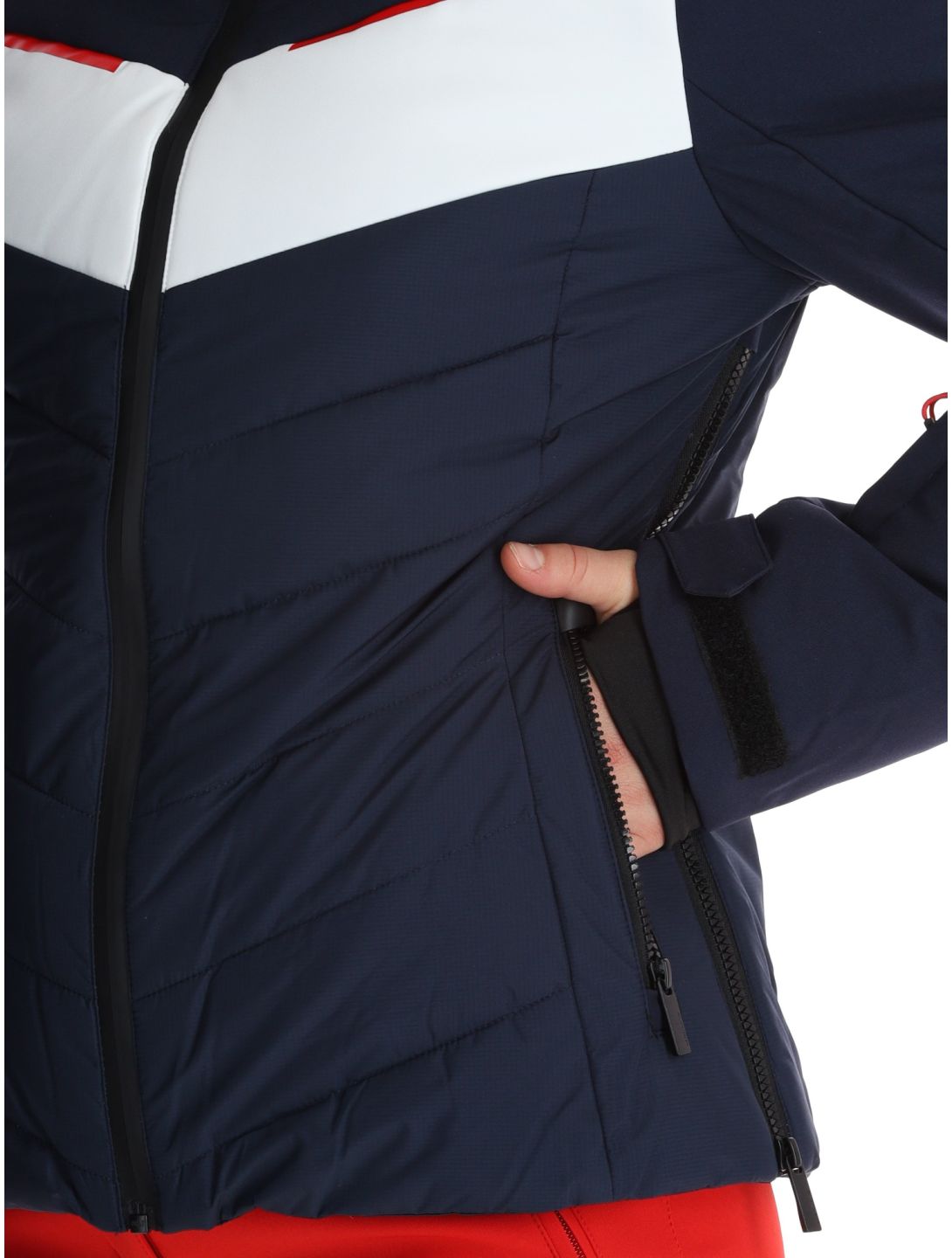 Icepeak, Elsah AA Jas gevoerd dames Dark Blue Blauw 