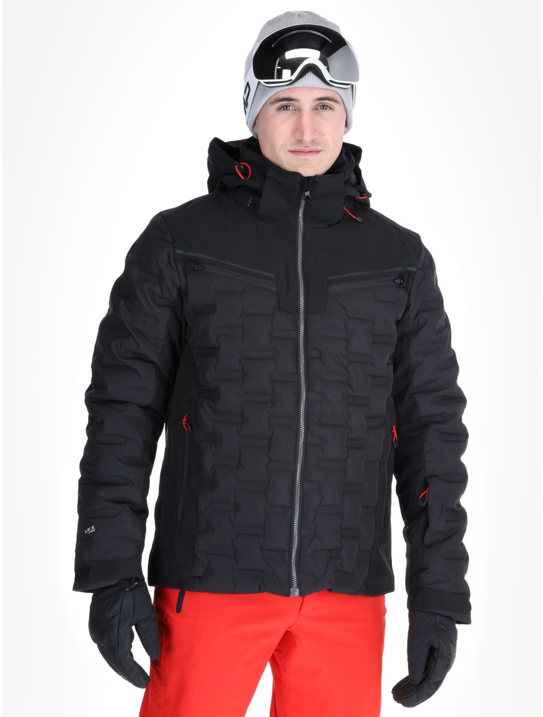 Icepeak, Emmet AA Jas gevoerd heren Black Zwart 