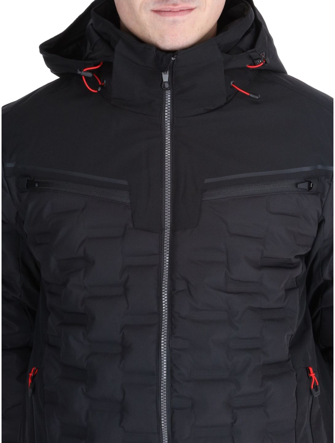 Icepeak, Emmet AA Jas gevoerd heren Black Zwart 