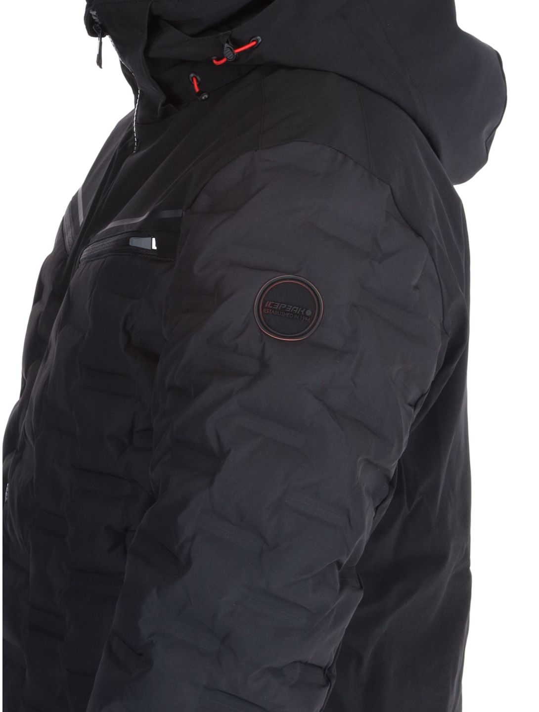 Icepeak, Emmet AA Jas gevoerd heren Black Zwart 