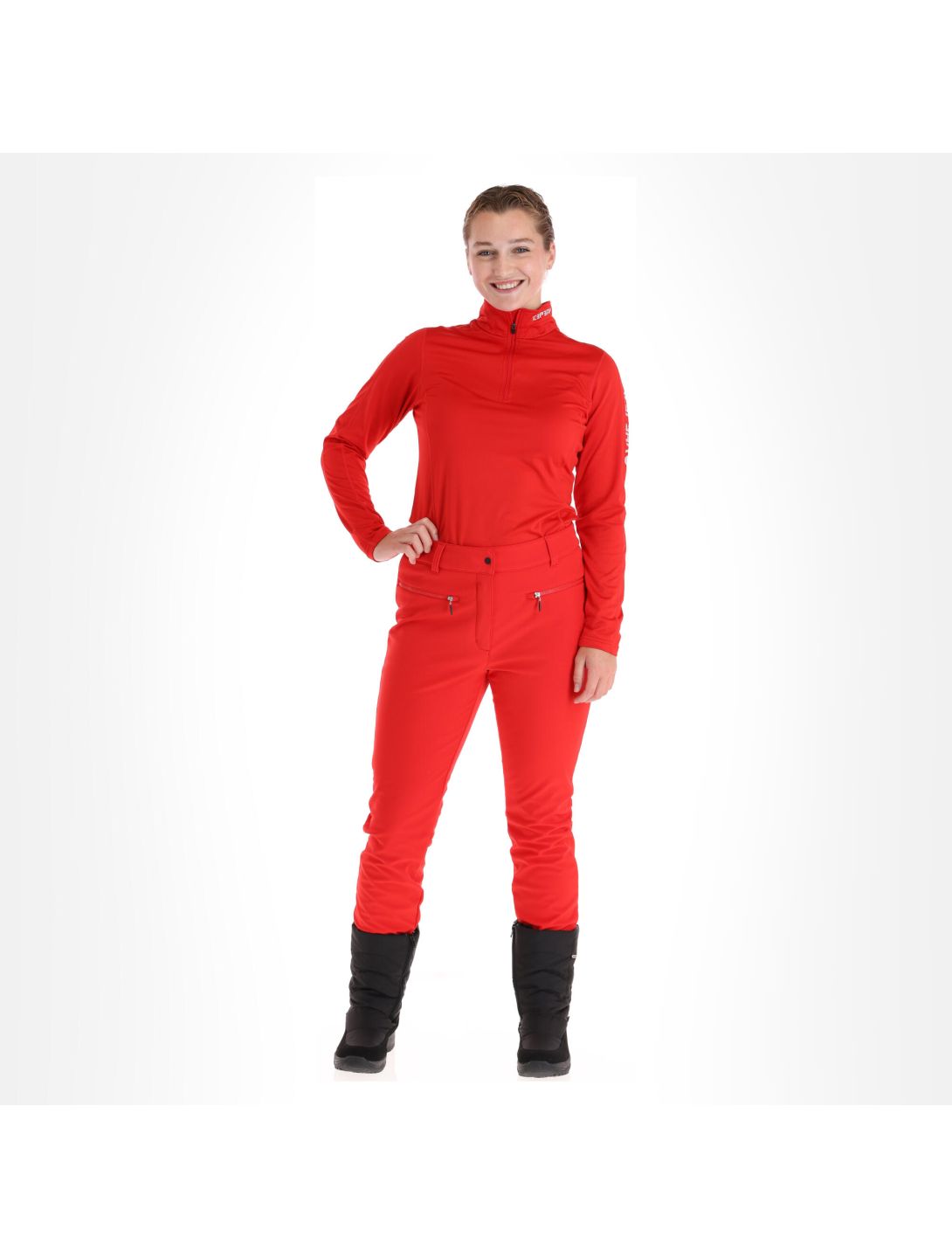 Icepeak, Enigma softshell skibroek dames classic rood 