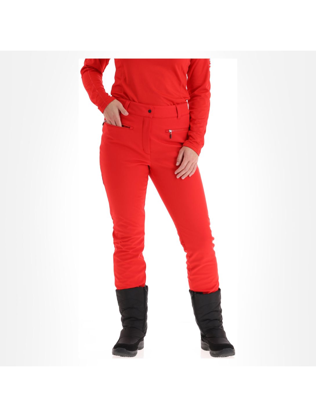 Icepeak, Enigma softshell skibroek dames classic rood 