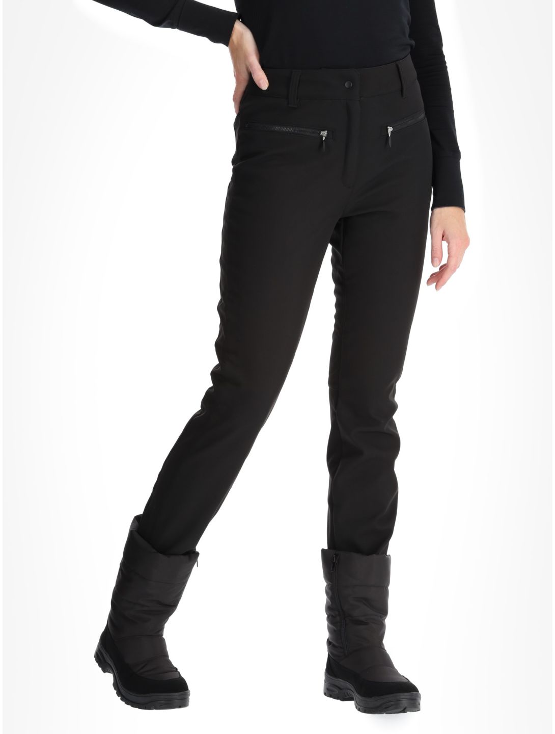 Icepeak, Enigma BF Skilegging dames Black Zwart 