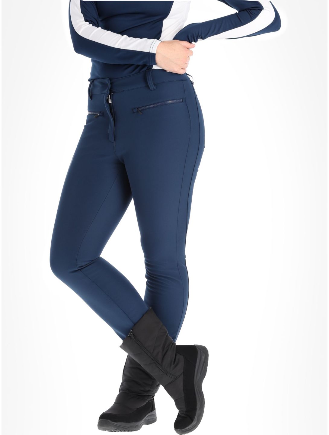 Icepeak, Enigma ski-legging dames Dark Blue blauw 