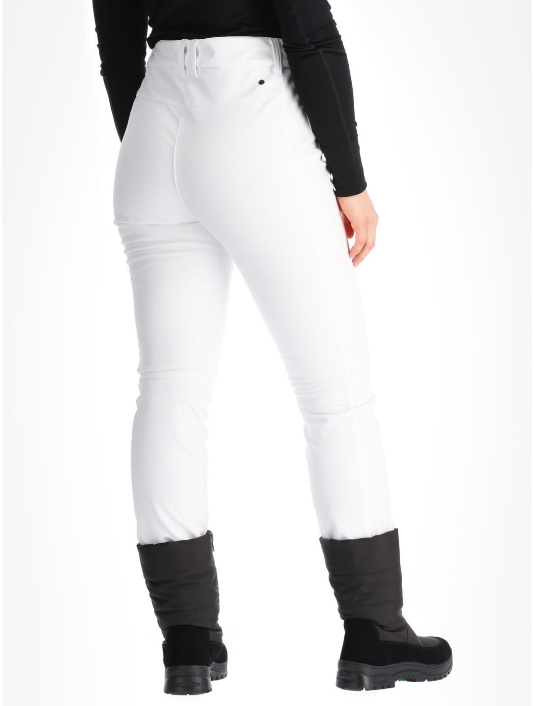 Icepeak, Enigma BF Skilegging dames Optic White Wit 