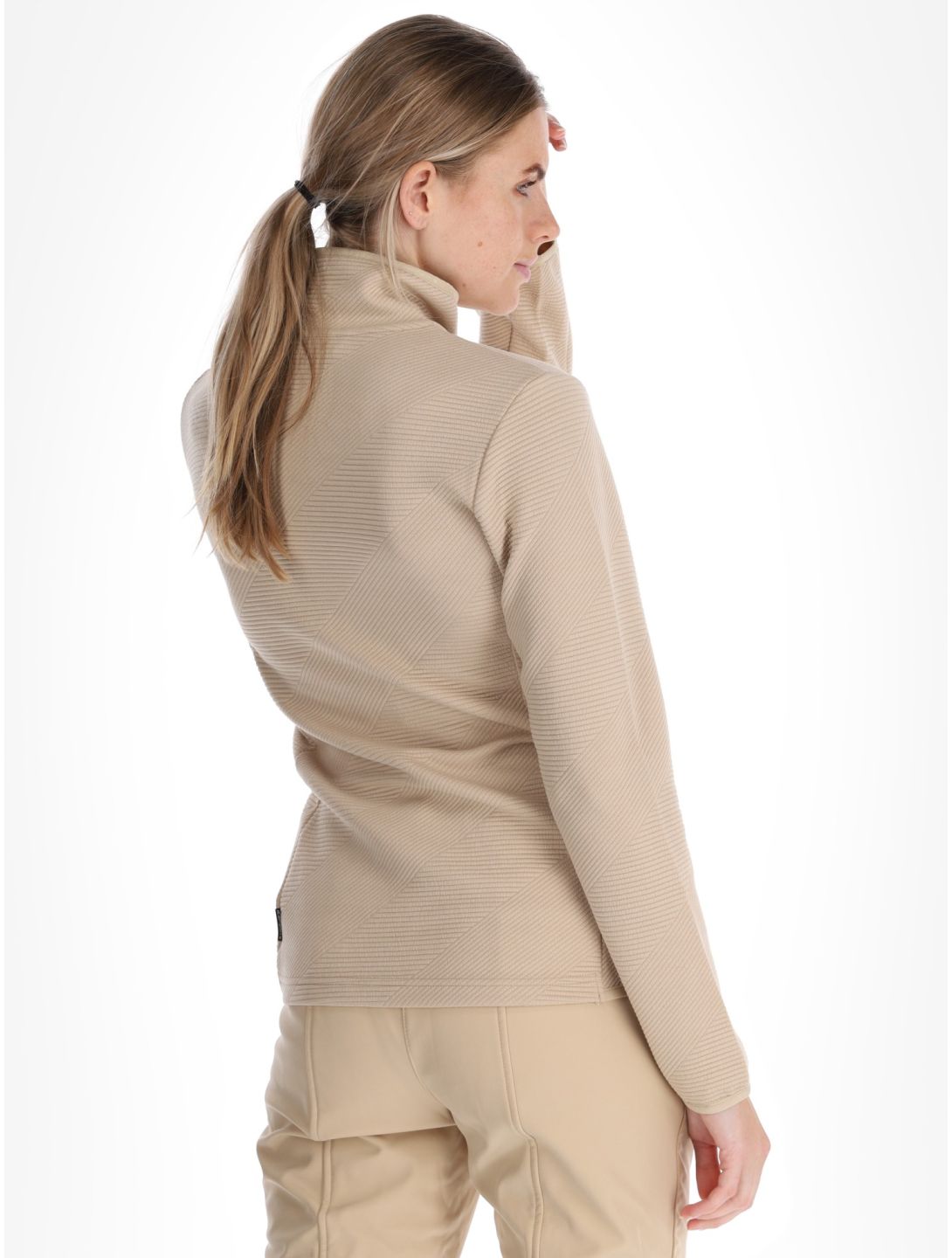 Icepeak, Evansdale GA Ski pully dames Beige Beige 