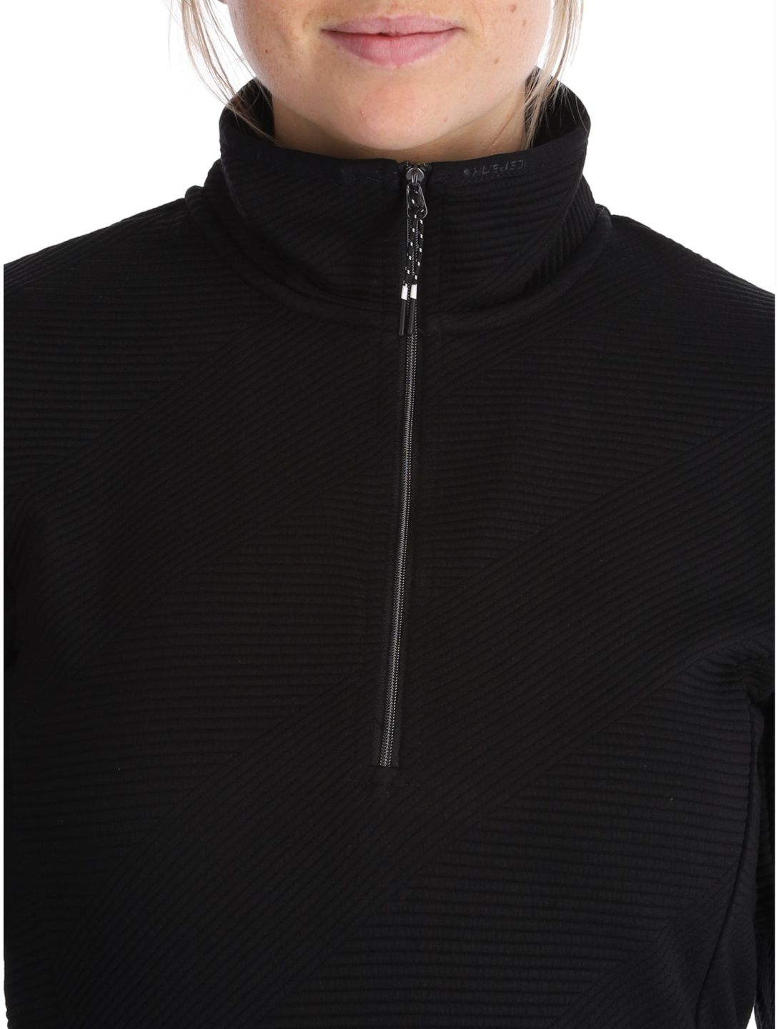 Icepeak, Evansdale GA Ski pully dames Black Zwart 