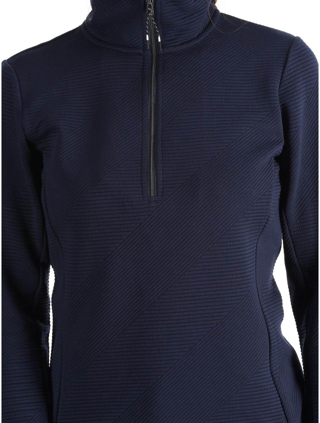 Icepeak, Evansdale GA Ski pully dames Dark Blue Blauw 