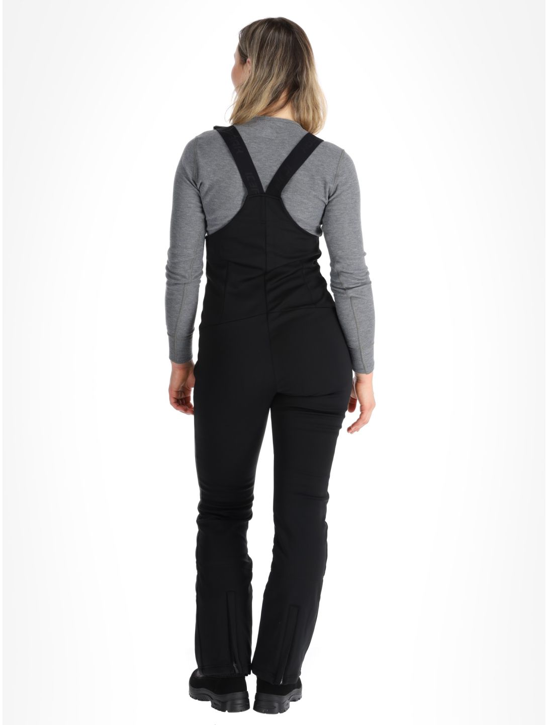 Icepeak, Exira BC Skibroek Softshell dames Black Zwart 