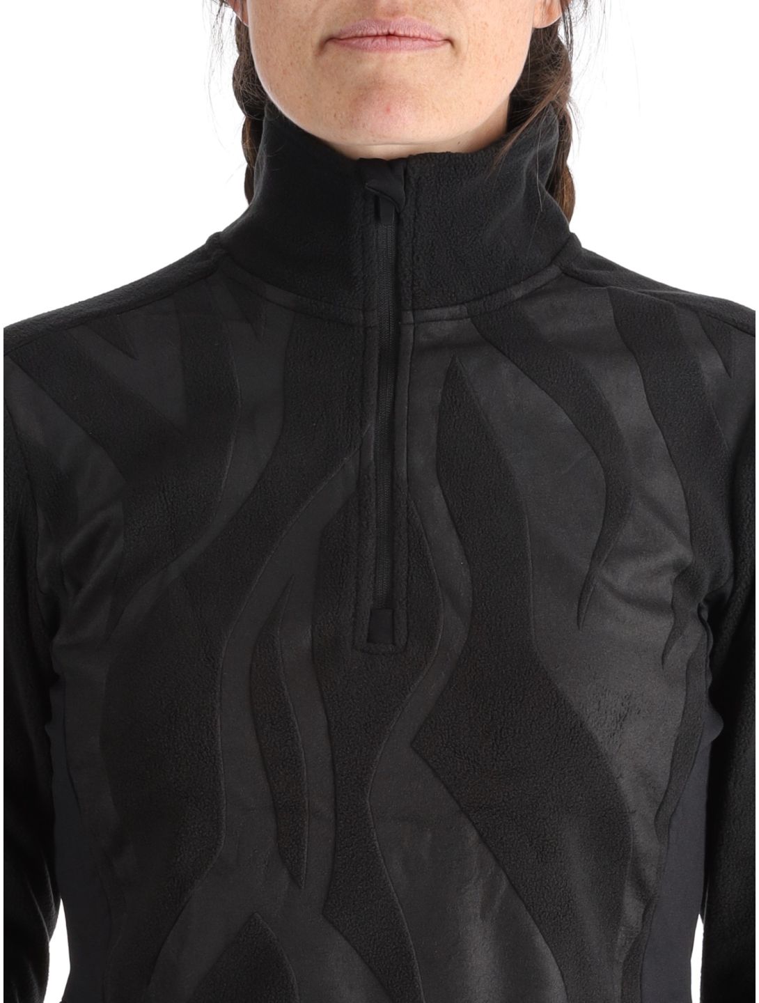 Icepeak, Fabius GA Ski pully dames Black Zwart 