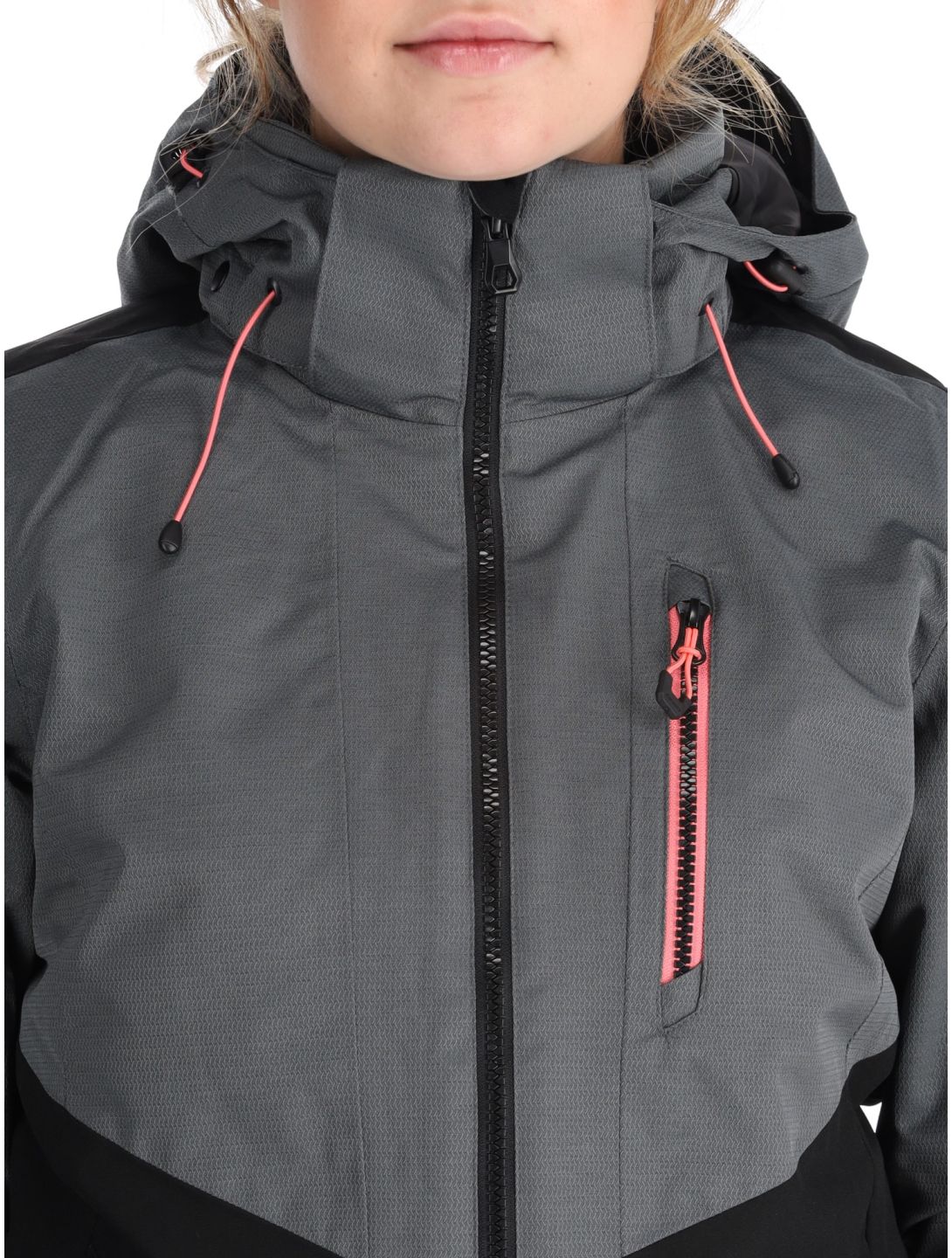 Icepeak, Faenza AA Jas gevoerd dames Black Zwart 