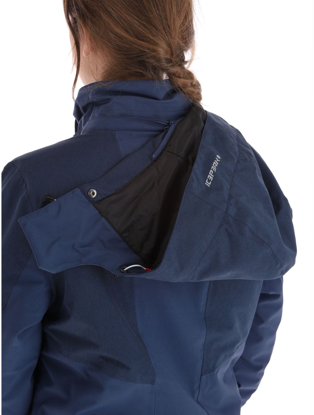 Icepeak, Faenza AA Jas gevoerd dames Dark Blue Blauw 